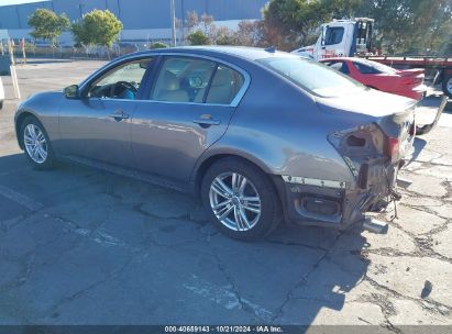 2012 INFINITI G25 JOURNEY Gray  Gasoline JN1DV6AP1CM812280 photo #4