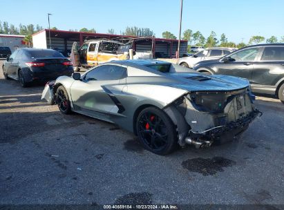 2022 CHEVROLET CORVETTE STINGRAY RWD  3LT Gray  Gasoline 1G1YC3D45N5123479 photo #4