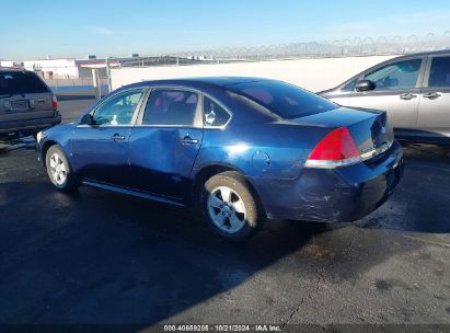 2010 CHEVROLET IMPALA LT Blue  Gasoline 2G1WB5EN8A1135232 photo #4