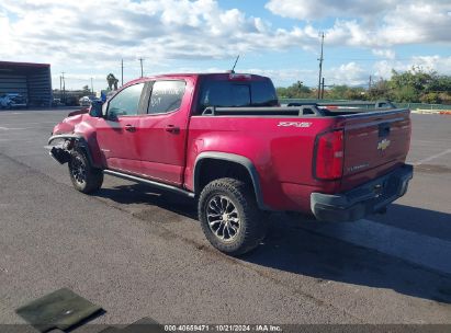 2017 CHEVROLET COLORADO ZR2 Red  Gasoline 1GCGTEEN0H1280211 photo #4