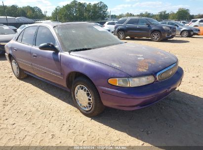 1999 BUICK CENTURY CUSTOM Purple  Gasoline 2G4WS52M9X1553421 photo #1