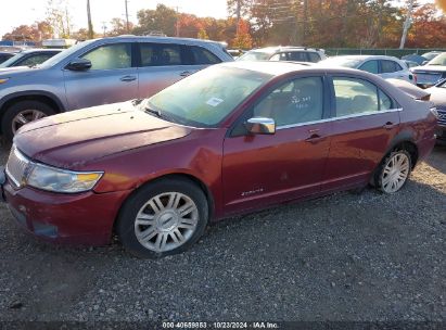 2006 LINCOLN ZEPHYR Maroon  Gasoline 3LNHM26126R622073 photo #3