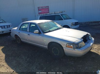 2003 MERCURY GRAND MARQUIS GS Silver  Gasoline 2MEFM74W23X679862 photo #1