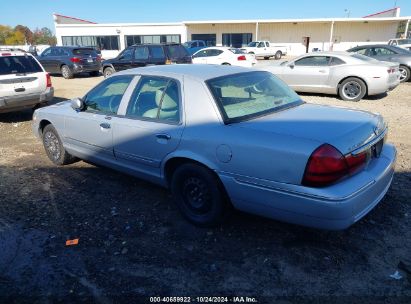 2003 MERCURY GRAND MARQUIS GS Silver  Gasoline 2MEFM74W23X679862 photo #4