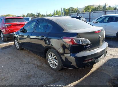 2012 MAZDA MAZDA3 I TOURING Black  Gasoline JM1BL1VF1C1500900 photo #4