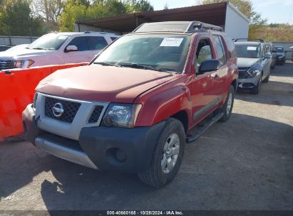 2013 NISSAN XTERRA S Red  Gasoline 5N1AN0NU1DN820903 photo #3