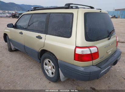 2002 SUBARU FORESTER L Tan  Gasoline JF1SF635X2H727738 photo #4