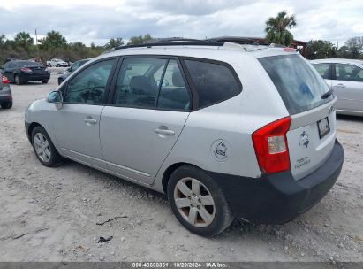 2007 KIA RONDO LX Silver  Gasoline KNAFG525977094793 photo #4