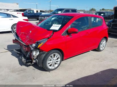 2021 CHEVROLET SPARK FWD 1LT AUTOMATIC Red  Gasoline KL8CD6SA5MC718604 photo #3