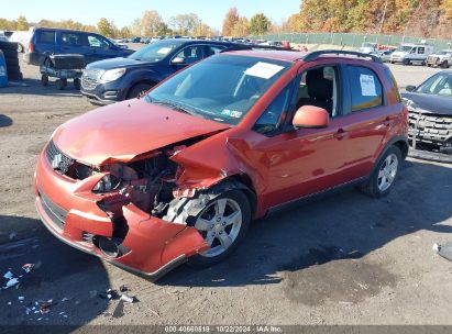 2012 SUZUKI SX4 PREMIUM/TECH VALU PKG (NAV) Orange  Gasoline JS2YB5A30C6301894 photo #3