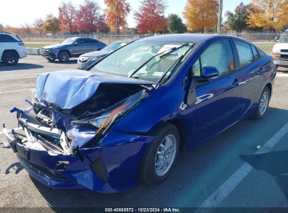 2016 TOYOTA PRIUS TWO Blue  Hybrid JTDKBRFU3G3518257 photo #3