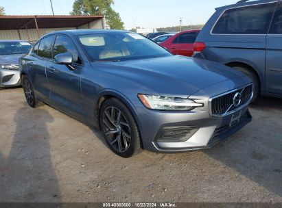 2020 VOLVO S60 T6 MOMENTUM Gray  Gasoline 7JRA22TK5LG060571 photo #1