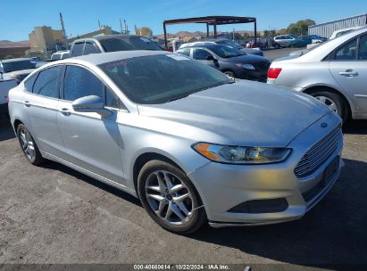 2013 FORD FUSION SE Silver  Gasoline 3FA6P0H70DR304268 photo #1