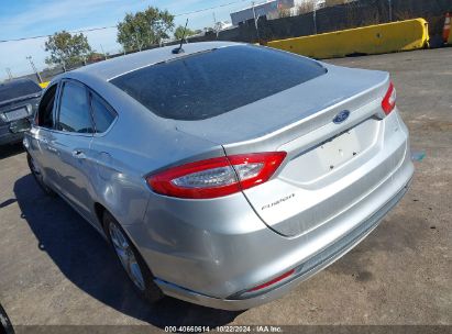 2013 FORD FUSION SE Silver  Gasoline 3FA6P0H70DR304268 photo #4