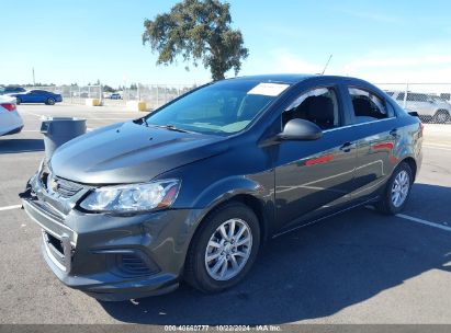 2019 CHEVROLET SONIC LT AUTO Gray  Gasoline 1G1JD5SB4K4150038 photo #3