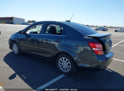 2019 CHEVROLET SONIC LT AUTO Gray  Gasoline 1G1JD5SB4K4150038 photo #4