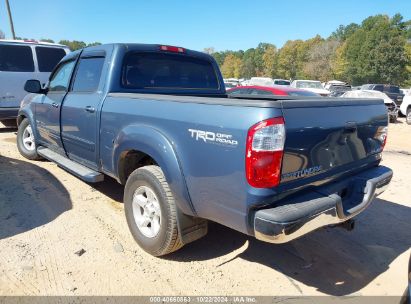 2006 TOYOTA TUNDRA SR5 V8 Blue  Gasoline 5TBDT44156S515769 photo #4