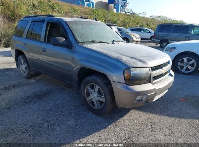 2007 CHEVROLET TRAILBLAZER LT Gray  Gasoline 1GNDT13S972101121 photo #1