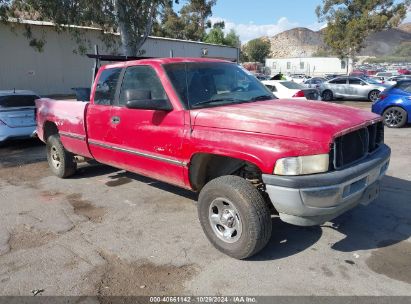 1996 DODGE RAM 1500 Red  Gasoline 3B7HF13Y5TM127434 photo #1