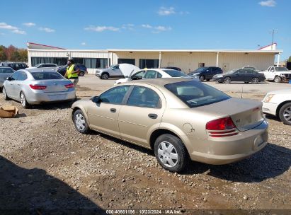 2004 DODGE STRATUS SE Beige  Flexible Fuel 1B3EL36T54N139521 photo #4