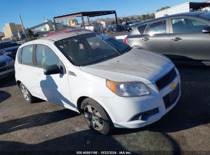 2011 CHEVROLET AVEO 1LT White  Gasoline KL1TD6DE3BB149866 photo #1