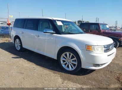 2011 FORD FLEX LIMITED White  Gasoline 2FMHK6DT1BBD28268 photo #1