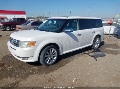 2011 FORD FLEX LIMITED White  Gasoline 2FMHK6DT1BBD28268 photo #3