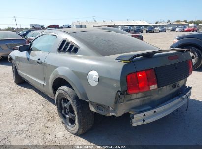 2007 FORD MUSTANG V6 DELUXE/V6 PREMIUM Gray  Gasoline 1ZVFT80N875258756 photo #4