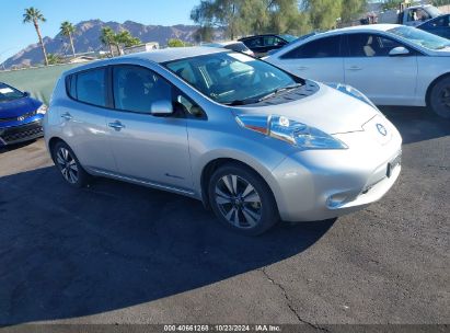 2016 NISSAN LEAF SV Silver  Electric 1N4BZ0CP1GC304864 photo #1