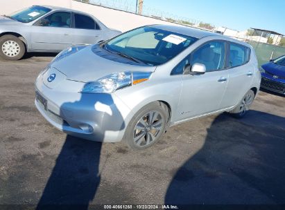 2016 NISSAN LEAF SV Silver  Electric 1N4BZ0CP1GC304864 photo #3