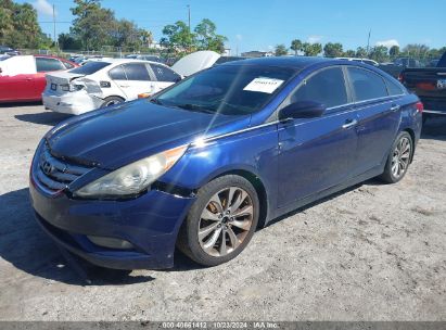 2011 HYUNDAI SONATA SE Purple  Gasoline 5NPEC4AC3BH188452 photo #3