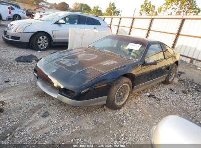 1987 PONTIAC FIERO GT Black  Gasoline 1G2PG1194HP227650 photo #3