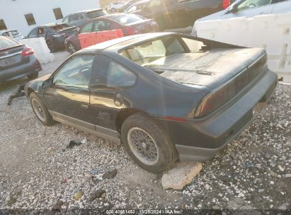 1987 PONTIAC FIERO GT Black  Gasoline 1G2PG1194HP227650 photo #4