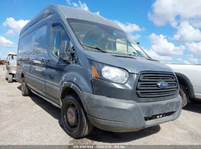 2019 FORD TRANSIT-250 Blue  Gasoline 1FTYR3XM4KKB73739 photo #1