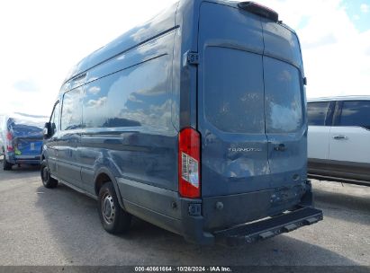 2019 FORD TRANSIT-250 Blue  Gasoline 1FTYR3XM4KKB73739 photo #4