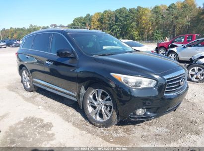 2013 INFINITI JX35 Black  Gasoline 5N1AL0MM8DC346161 photo #1