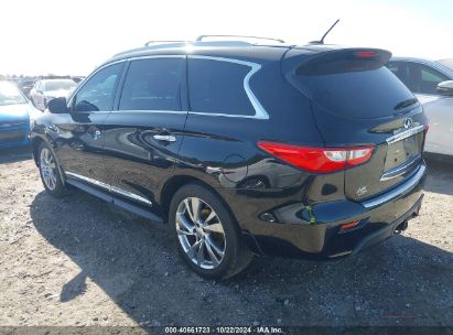 2013 INFINITI JX35 Black  Gasoline 5N1AL0MM8DC346161 photo #4