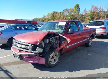 1995 CHEVROLET S TRUCK S10 Red  Gasoline 1GCCS19Z4S8171210 photo #3