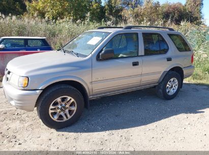 2004 ISUZU RODEO S 3.2L V6 Silver  Gasoline 4S2CK58W844309926 photo #3