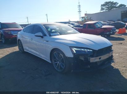 2021 AUDI A5 SPORTBACK PREMIUM PLUS 45 TFSI QUATTRO S TRONIC White  Gasoline WAUFACF53MA033888 photo #1