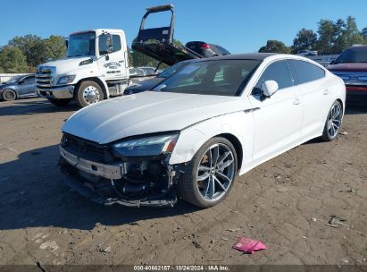 2021 AUDI A5 SPORTBACK PREMIUM PLUS 45 TFSI QUATTRO S TRONIC White  Gasoline WAUFACF53MA033888 photo #3