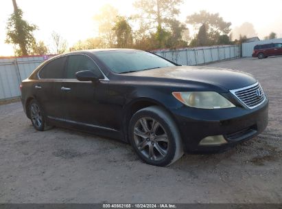 2007 LEXUS LS 460 Black  Gasoline JTHBL46F375040362 photo #1