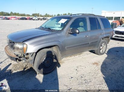 2005 CHEVROLET TRAILBLAZER LT Gray  Gasoline 1GNDS13S552242025 photo #3