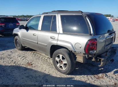 2005 CHEVROLET TRAILBLAZER LT Gray  Gasoline 1GNDS13S552242025 photo #4