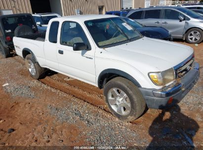 1999 TOYOTA TACOMA XTRACAB White  Gasoline 4TAWN72N3XZ572162 photo #1