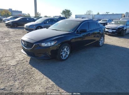 2016 MAZDA MAZDA6 I SPORT Black  Gasoline JM1GJ1U59G1431450 photo #3