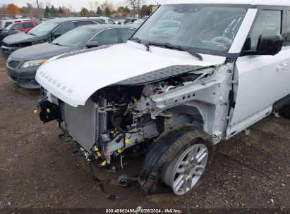 2023 LAND ROVER DEFENDER 110 S White  Gasoline SALEJ7EX7P2148736 photo #3