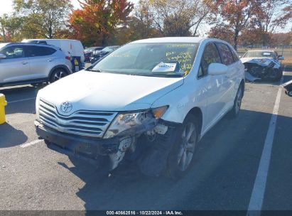 2011 TOYOTA VENZA BASE V6 White  Gasoline 4T3BK3BB1BU046731 photo #3