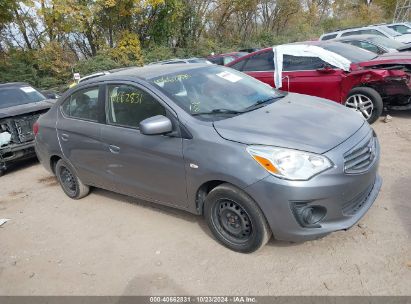 2017 MITSUBISHI MIRAGE G4 ES Silver  Gasoline ML32F3FJ1HHF05699 photo #1