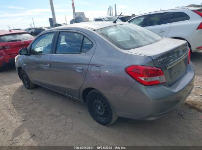 2017 MITSUBISHI MIRAGE G4 ES Silver  Gasoline ML32F3FJ1HHF05699 photo #4